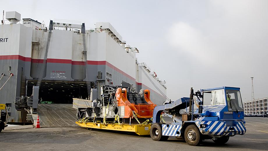 Carga convencional en el Port de Barcelona