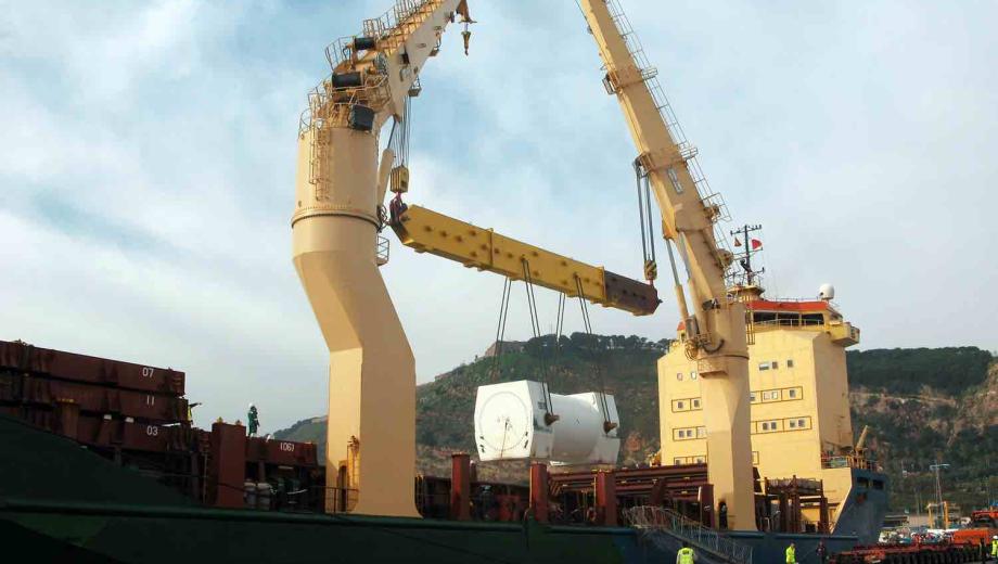 Carga convencional en el Port de Barcelona