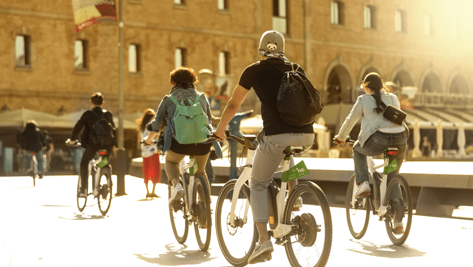 Ciclistas de Palau de Mar